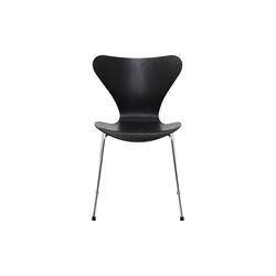 Serie 7™ 3107 Stuhl, black, Fritz Hansen