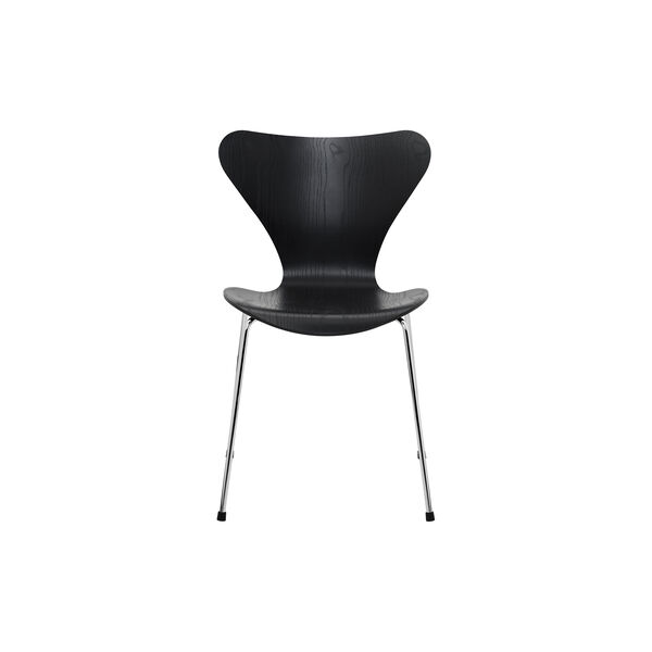 Serie 7™ 3107 Stuhl, black Serie 7™ 3107 Stuhl, black, Fritz Hansen