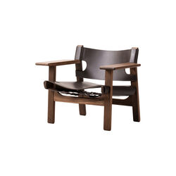 2226 Spanish Chair, dark brown/oiled walnut, Fredericia Furniture