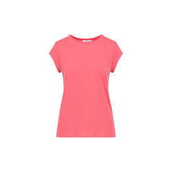 CC Heart Basic Rundhals-T-Shirt, papaya pink, Coster Copenhagen