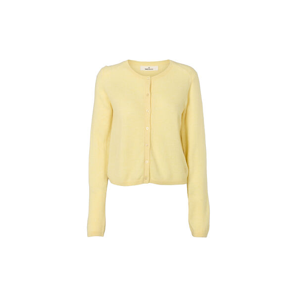 Selem-Strickjacke, sunlight, Basic Apparel