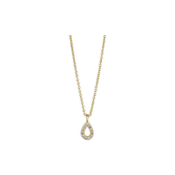 Maya necklace, gold plated/ zircons, Pure by Nat