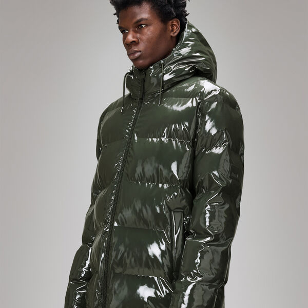 Alta Longer Puffer Jacket, swamp Alta Longer Puffer Jacket, swamp, Rains