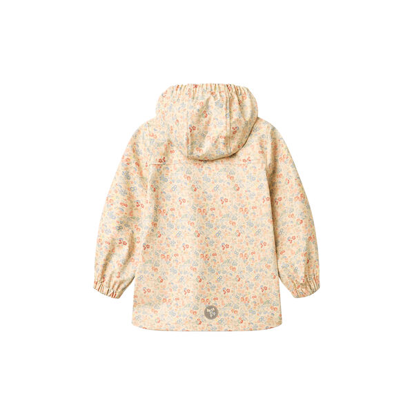 Rainwear Ollo jacke, flowers and seashells, Wheat