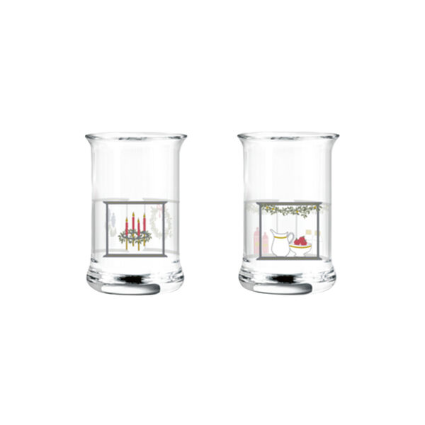 Christmas Dram Glass 2024, 2 pcs., Holmegaard