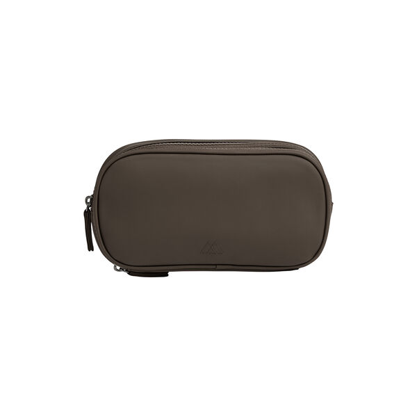JustMBG Make-Up Purse Rubber, major brown, Markberg
