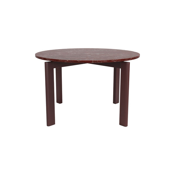 After Dining Table, burgundy, Fritz Hansen