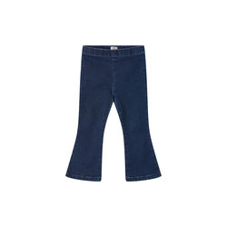 Jeggings mit Schlag, dark indigo blue washed, Copenhagen Colors Organics