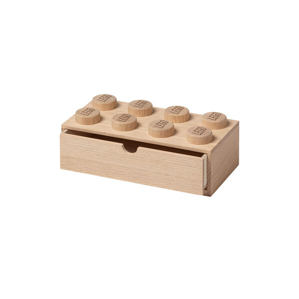 LEGO® 2x4 Desk Drawer, soap treated oak LEGO® 2x4 Desk Drawer, soap treated oak, Room Copenhagen