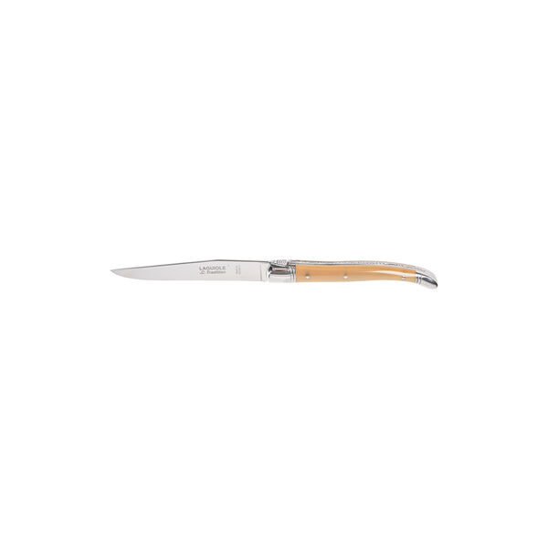 Steakmesser, brown horn Steakmesser, brown horn, Laguiole Tradition