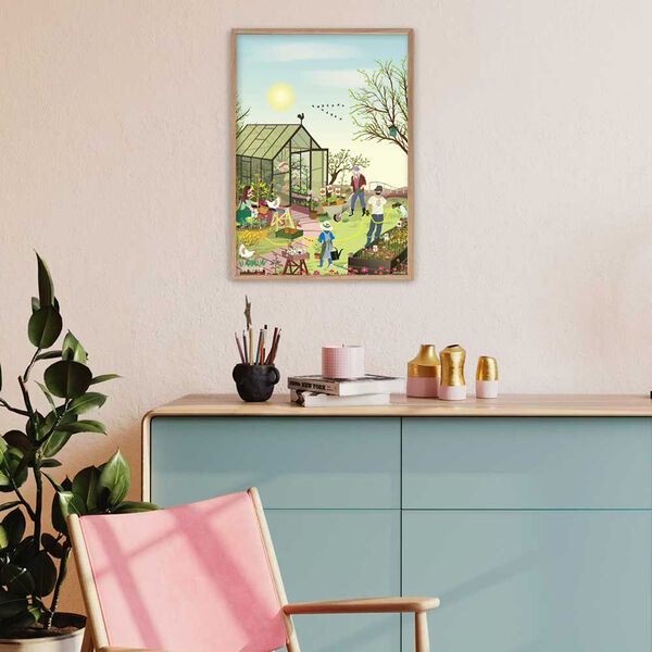 Fr&uuml;hlingsgef&uuml;hl Plakat, ViSSEVASSE