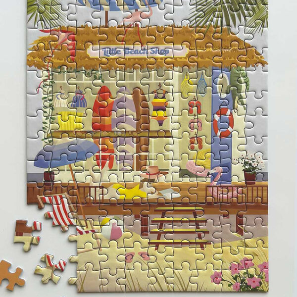 Little Beach Shop Puzzle 150 Teile, ViSSEVASSE
