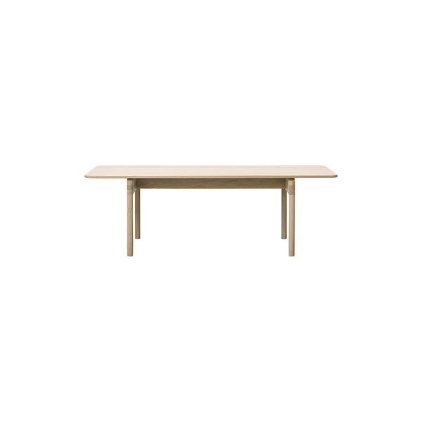 FF6438 Post Dining Table, light oiled oak, Fredericia Furniture