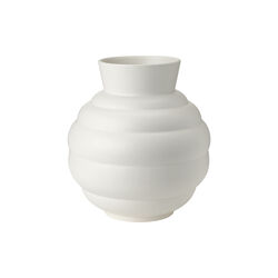 Tortus Archie Vase Nr. 3, wei&szlig;, Knabstrup Keramik