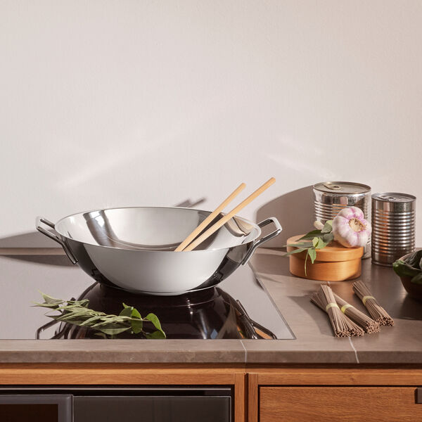 Stainless Steel Wok 5 L, Eva Trio