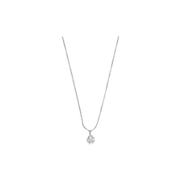 Four-Leaf&nbsp;Clover Necklace, silver, ENAMEL Copenhagen