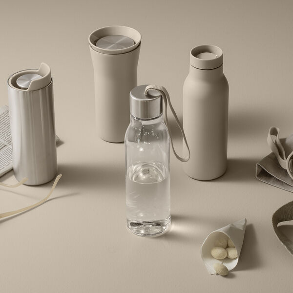 Drinking Bottle, pearl beige, Eva Solo