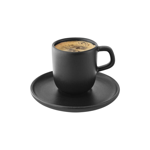 Nordic Kitchen Espresso Cup with Saucer, Eva Solo