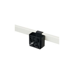 Remote Box Mount, charcoal, Pedestal