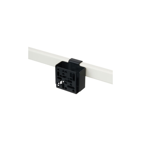 Remote Box Mount, charcoal, Pedestal