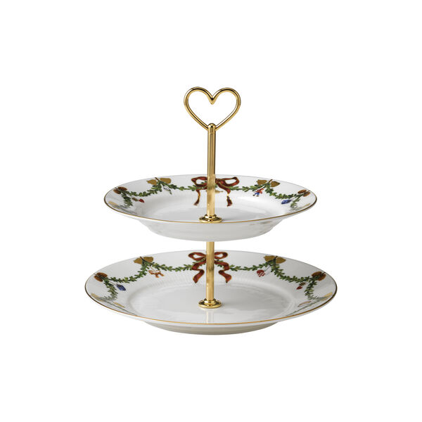 Star Fluted Christmas Etagere Star Fluted Christmas Etagere, Royal Copenhagen
