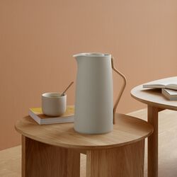 Emma Kaffee-Thermoskanne, sand, Stelton