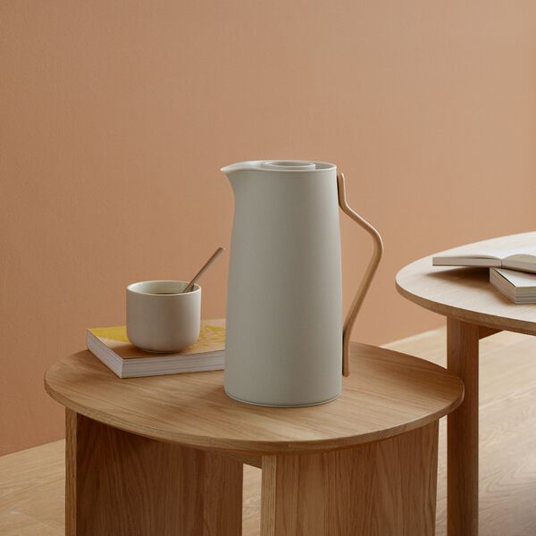 Emma Kaffee-Thermoskanne, sand, Stelton