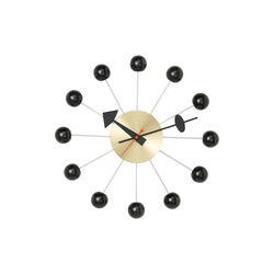 Ball Wanduhr, black, Vitra 