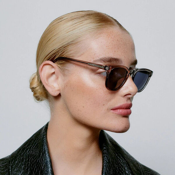 Bate Sunglasses, grey transparent, A. KJ&AElig;RBEDE