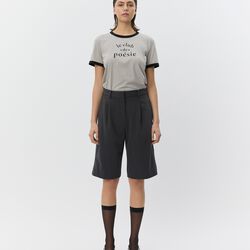 ElsaSW Bermuda-Shorts aus Anzugstoff, dark grey, Sofie Schnoor