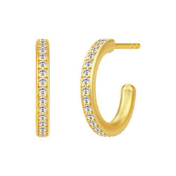 Infinity Mini Hoops, gold, Julie Sandlau