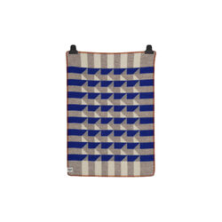 KVAM Baby Size Throw, blue, Røros Tweed
