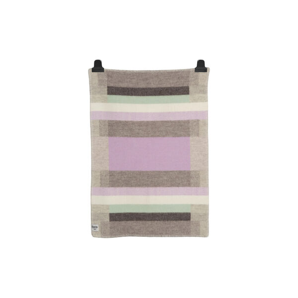 MIKKEL Baby Size Throw, grey, Røros Tweed