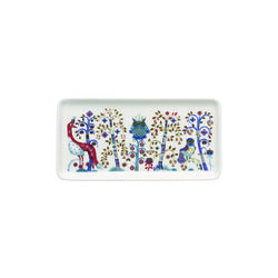 Taika plate rectangle, white, Iittala