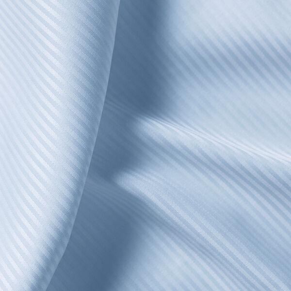 Sateen Woven Classic Pinstriped Bed Linen, light blue, Geismars V&aelig;verier