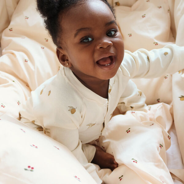 2-teiliges Junior-Bettwäsche-Set, cherry, Konges Sløjd