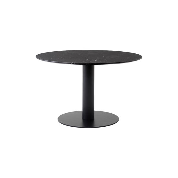 In Between SK19 Dining Table, Nero Marquina/black, &Tradition