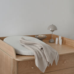 Calm Wickelauflagenbezug, light stone, We Are Bitte