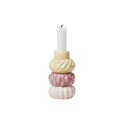 Samsurium Candlestack, 3 St&uuml;ck, mimosa/blush/powder, Dottir Nordic Design