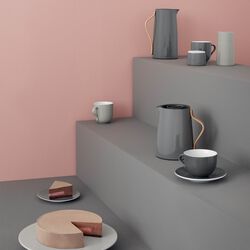 Emma Tee-Thermoskanne, grey, Stelton