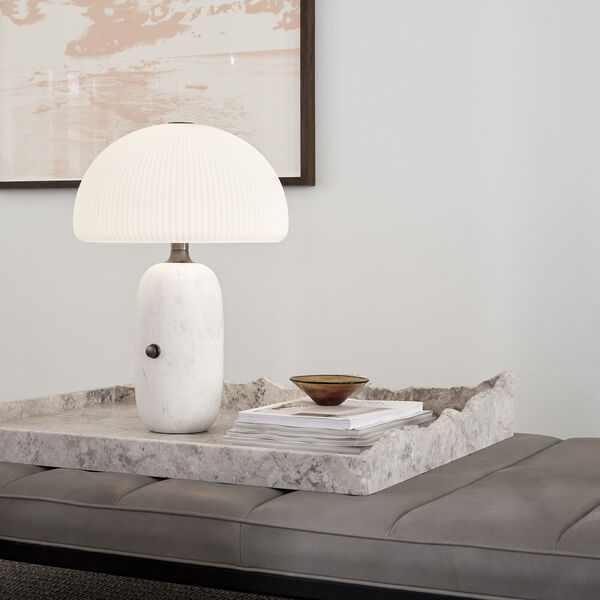 VIPP591 Sculpture Tischlampe klein, wei&szlig;, Vipp