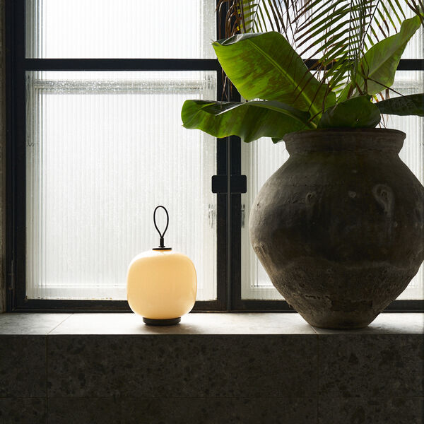 VL45 Radiohus Portable Lamp,dusty terracotta, Louis Poulsen