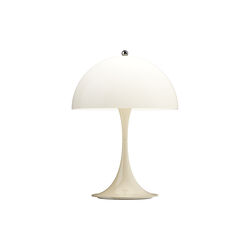 Panthella 250 Portable Table Lamp, opal beige, Louis Poulsen