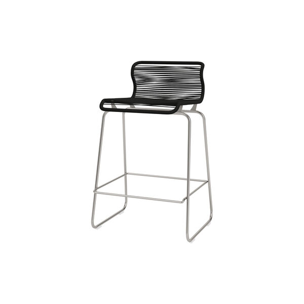 Panton One Kitchen Bar Stool, clark/steel, Montana Furniture