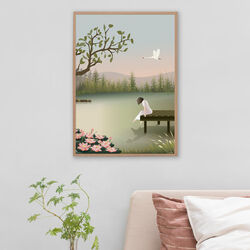 Girl on the Bridge Poster, ViSSEVASSE