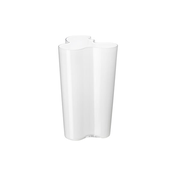 Alvar Aalto Finlandia Vase, opal wei&szlig;, Iittala
