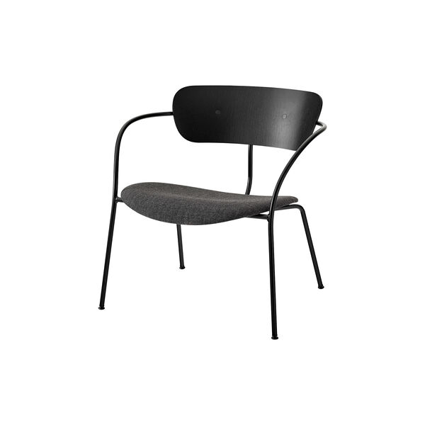 Pavilion AV6 Lounge Chair, black/grey, &Tradition