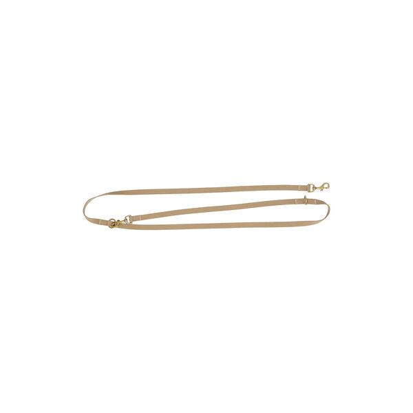 Adjustable dog leash, beige, Drew's Dogwear