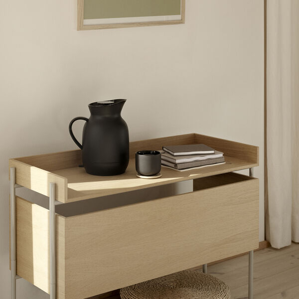 Amphora Electric Kettle (EU), soft black, Stelton