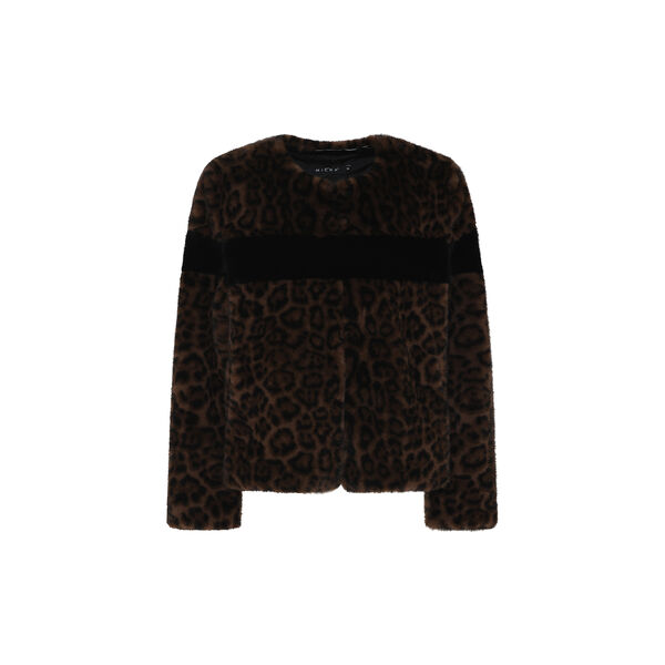 Leo Fur Coat, brown leo Leo Fur Coat, brown leo, Micha